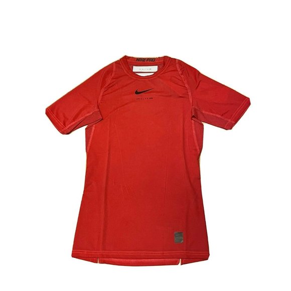 Nike 1017 ALYX 9SM Pro Compression Short Sleeve Shirt Red